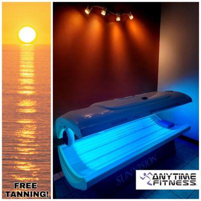 Free Tanning with Membership!