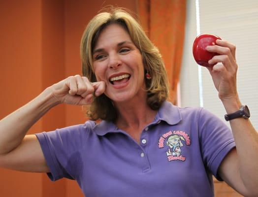 Signing APPLE at Storytime