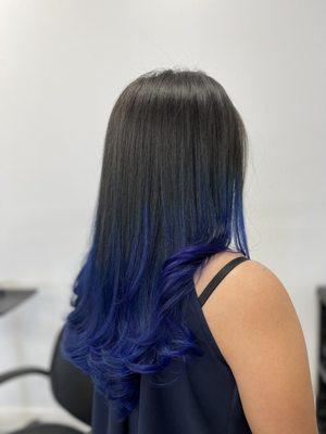 Ombré Blue