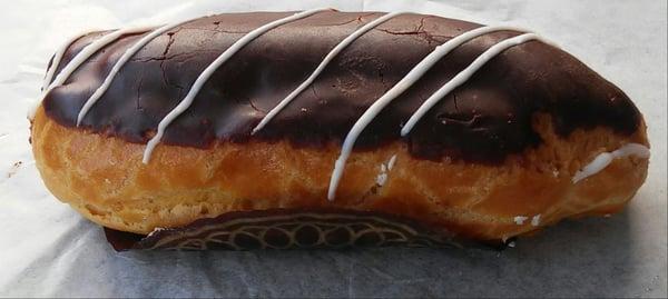 Tasty eclair.