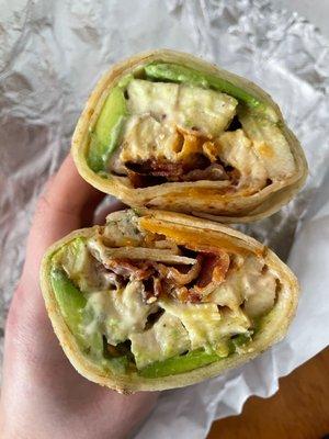 #31. Grilled Chicken on gluten free wrap