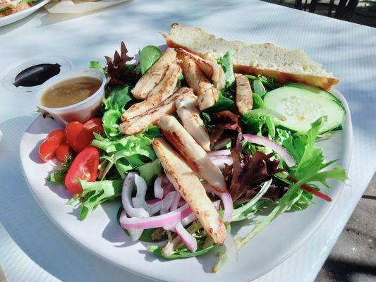 Chicken salad -- basic but surprisingly satisfying