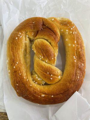 Dutch-Way -- fast lunch counter homemade soft pretzel