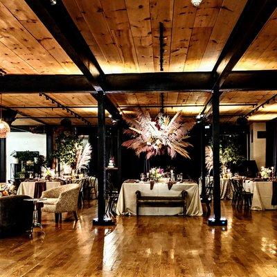 Or "Urban Chic" studio space is a beautiful venue for your wedding or private event!