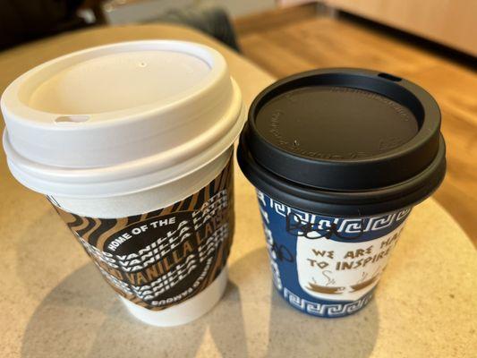 Hot Latte & cappuccino 10/21/22