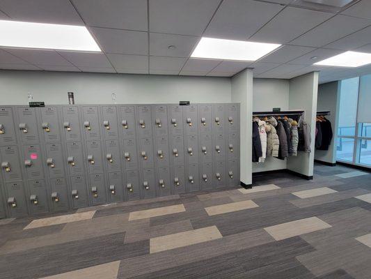 lockers area