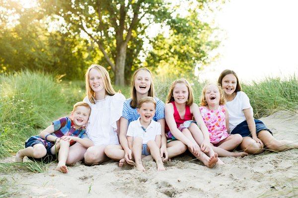 Have your family session at the beach!