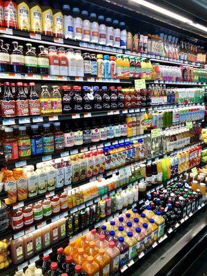 Specialty Beverages in the Produce Section (Kombucha etc.)