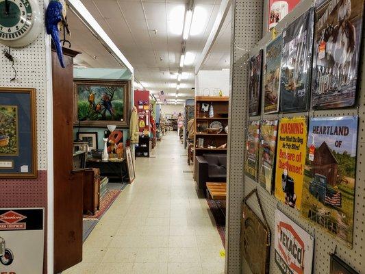 Inside Grandaddy's Antiques Mall