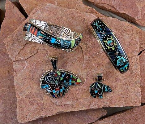 Night Sky Navajo Jewelry by Ray Jack