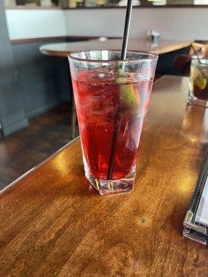 Vodka cranberry drink