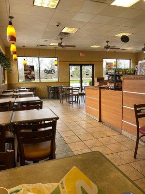 Dining area and entrance