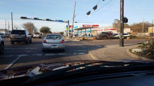 My favorite part of driving in the afternoon is seeing this place in bright daylight (photo taken in February 2020).