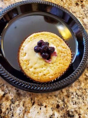 Citrus poppy muffin top