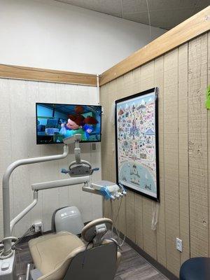 Kids exam room, Just for Kids at Western Avenue Dental, San Pedro, CA 90732_Kids Dental