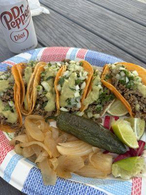 Carne asada tacos