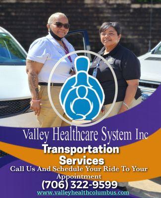 Did you know valley offer free transportation to and from your appointment.