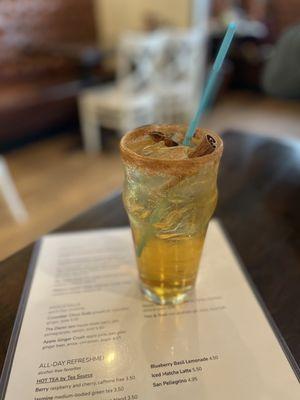 Apple ginger crush mock tail