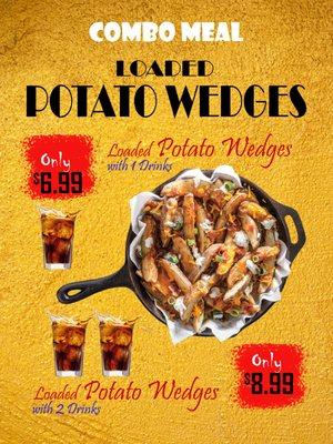 Loaded Potato Wedges Combo Deal