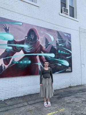 Cool mural outside