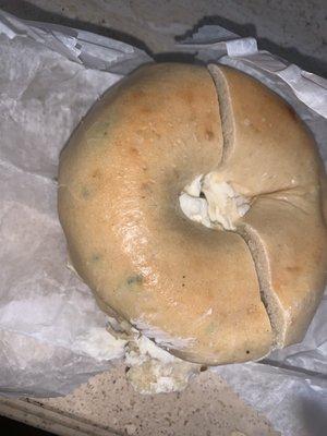 Bagel with Cream Cheese