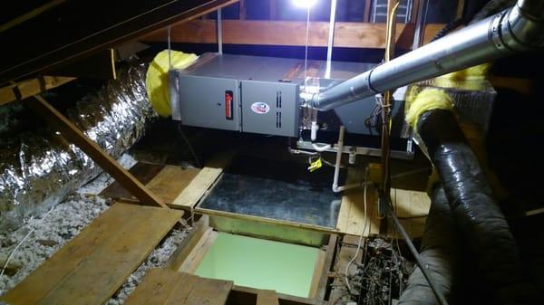 Sizzling summer replacement special, furnace & coil in the attic - Azusa