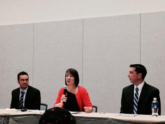 Jennifer Pollock showcased on a panel at the Keller Williams National Convention 2014. Topic "Find the Motivated".