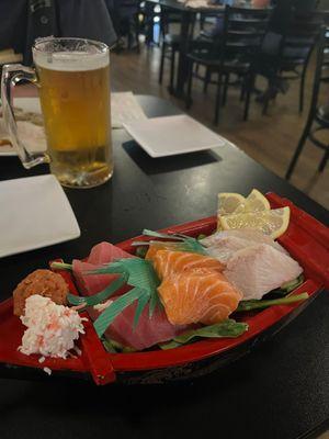 Sashimi platter