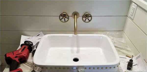 Bathroom Sink Installation