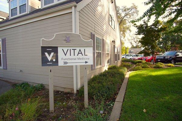 Vital is on the back side of building 4, upstairs in suite B.