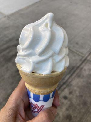 My favorite! Vanilla soft serve.