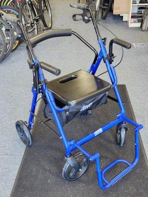 C&A is more than just bikes. We can help with rolling walker and wheelchair repair also.