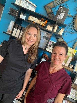 LMT's Erika and Maggie love taking great care of people through deep tissue, swedish, sports massage and more!