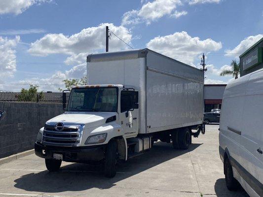 One of our new trucks ready to work for your location Business residence