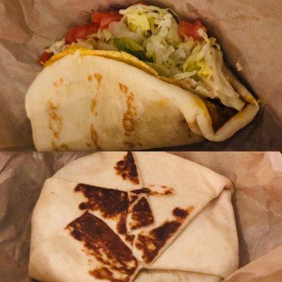 Gordita Crunch and Crunchwrap Supreme.