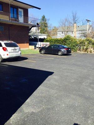 Parking located in back of building, entrance off of Waukegan Ave.