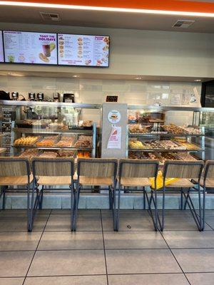 Lots of donuts & pastries to choose from!