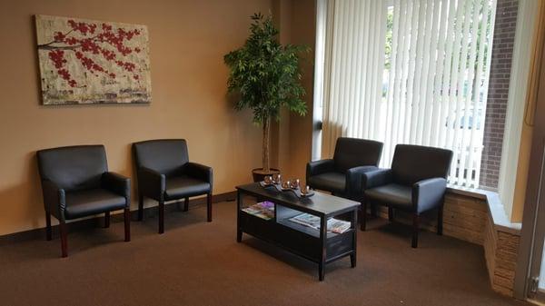 Relax a little in our Guest Lounge as you wait for family to finish their treatment