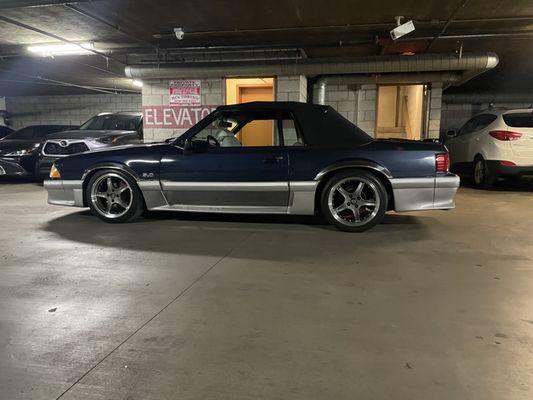 89 Drop top Mustang GT w/355posi