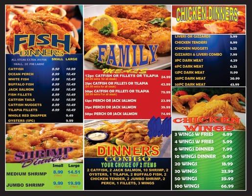 Updated menu