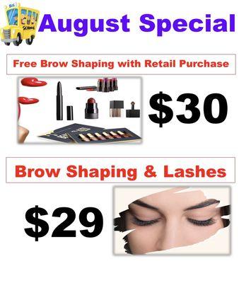 August Specials