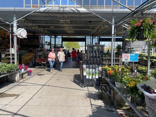 Garden department, Home Depot, South Elgin