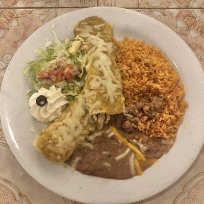 Enchiladas $15