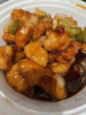 Bourbon chicken