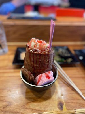 Taiyaki dessert