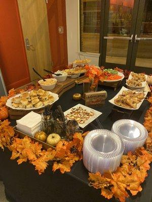 Fall catering at country museum