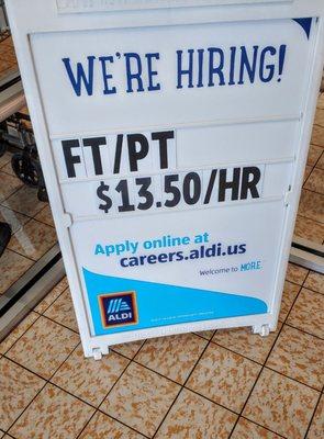 Now hiring