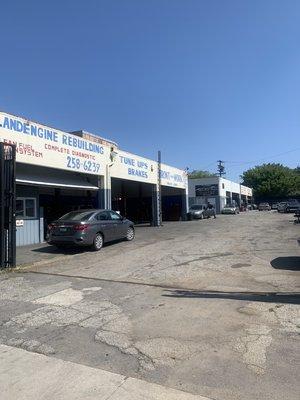 Big Parking Space For Safer Work