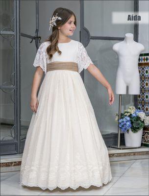 First Communion Dress, made in Spain