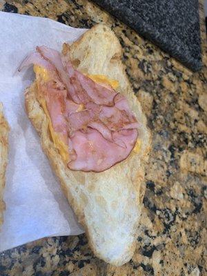 REALITY!!! Ham and Cheese Croissant